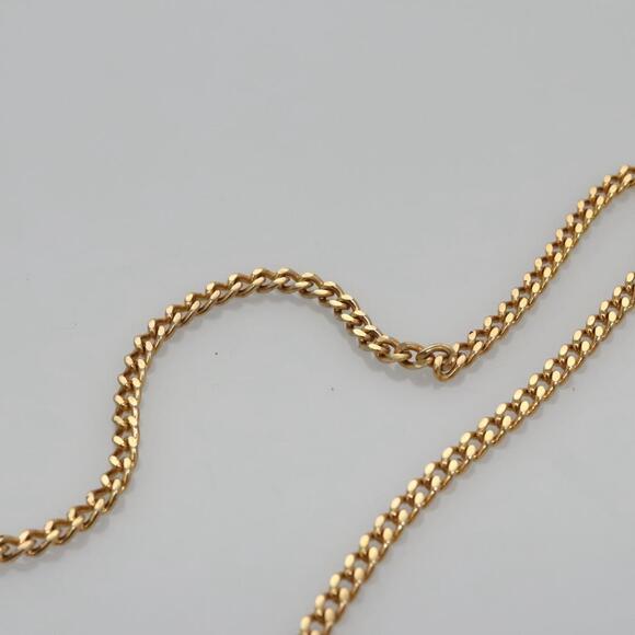 DIOR Honeycomb Canvas Chain Shoulder Bag Pvc Black Gold - Picture 8 of 12